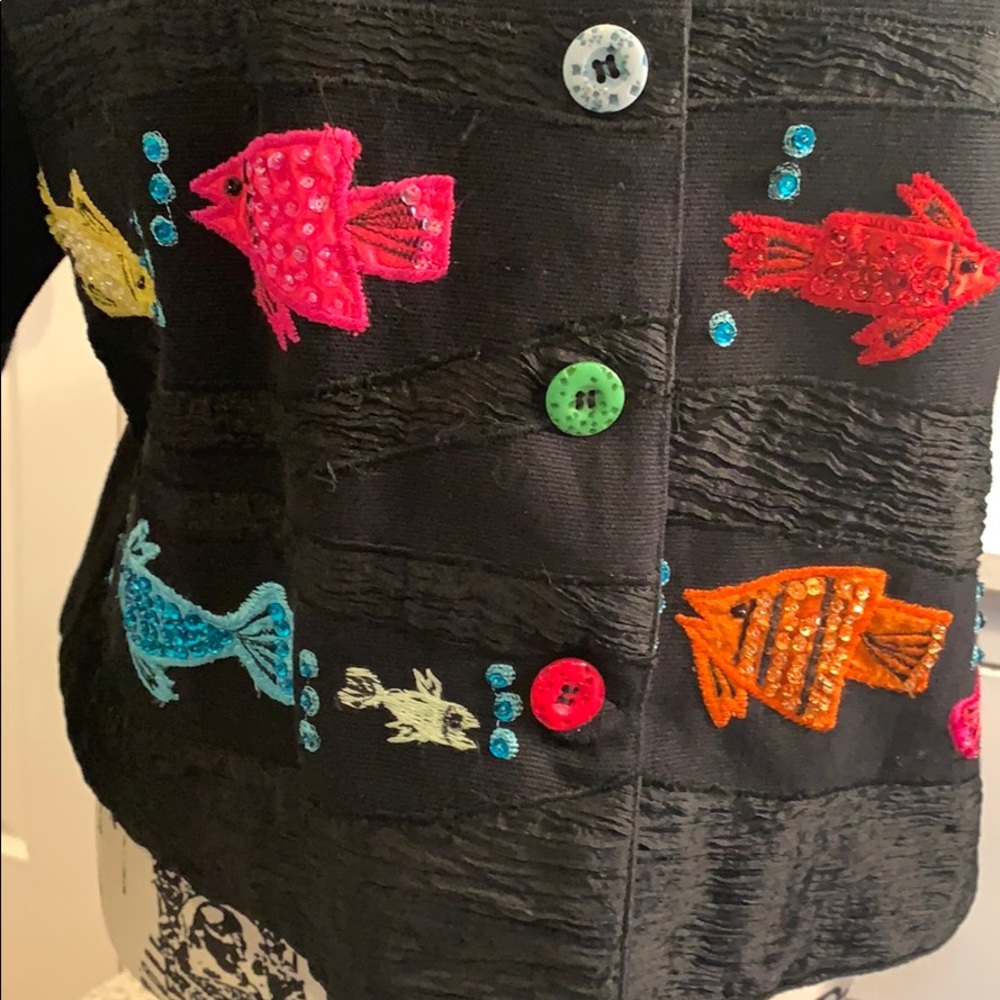 Vintage Anage Under the Sea Jacket - Picture 3 of 5